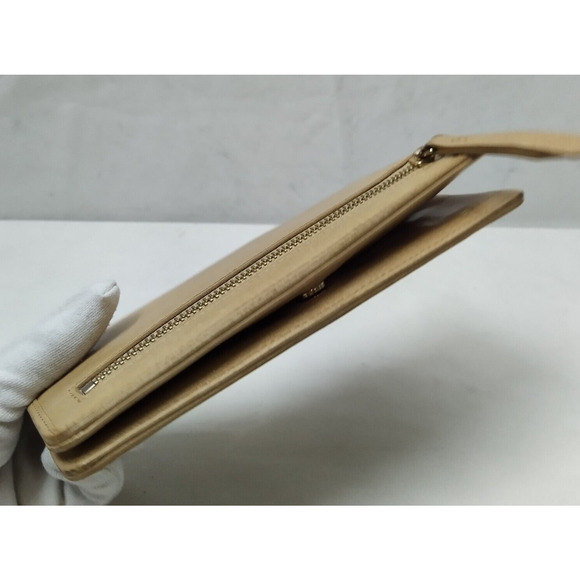 Cole Haan Tan Leather Credit Card Bifold Long Wallet - Picture 5 of 13